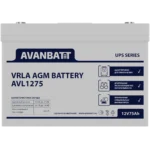 Аккумулятор AVANBATT AVL1275 (12В | 75Ач) — изображение 2
