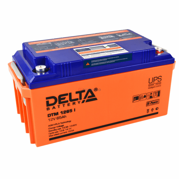 Аккумулятор Delta DTM 1265 I