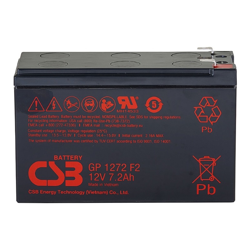 Аккумулятор CSB GP 1272 (12В | 7.2Ач) Аккумулятор CSB GP 1272 (12В | 7.2Ач)