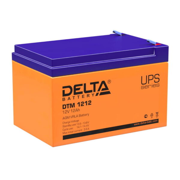 Аккумулятор Delta DTM 1212