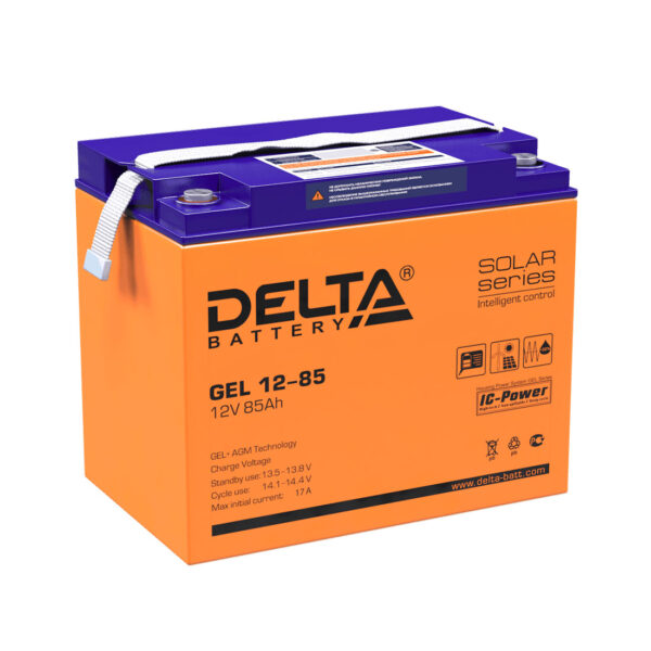 Аккумулятор Delta GEL 12-85