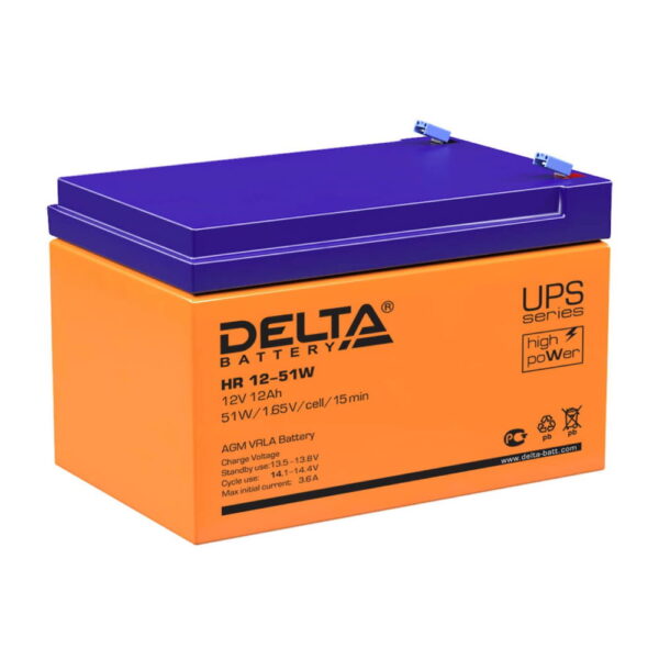 Аккумулятор Delta HR 12-51 W
