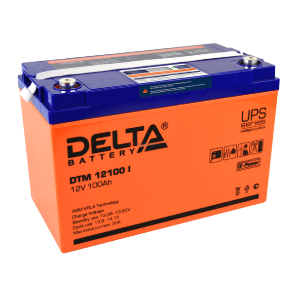 Аккумулятор Delta DTM 12100 I