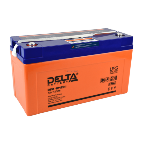 Аккумулятор Delta DTM 12120 I