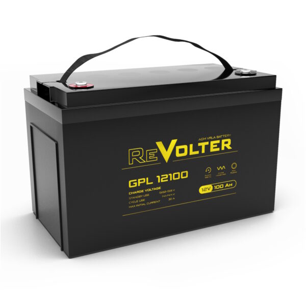 Аккумулятор ReVolter GPL 12100 (12В | 100Ач)