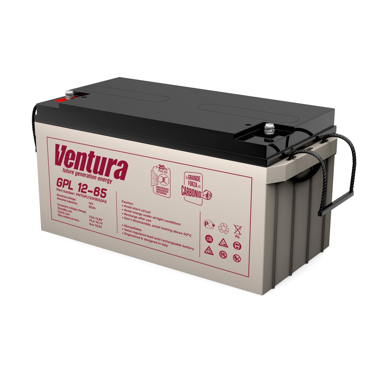 Аккумулятор Ventura GPL 12-65 (12В | 71Ач) Аккумулятор Ventura GPL 12-65 (12В | 71Ач)