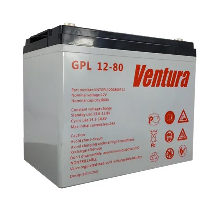 Аккумулятор Ventura GPL 12-80 (12В | 86Ач)
