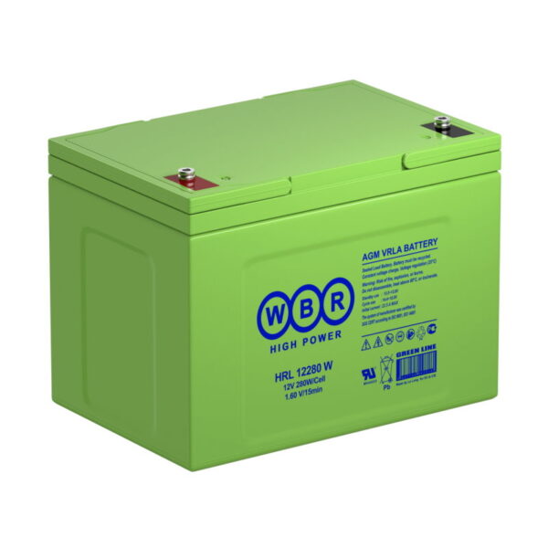 Аккумулятор WBR HRL 12280W (12В | 75Ач)